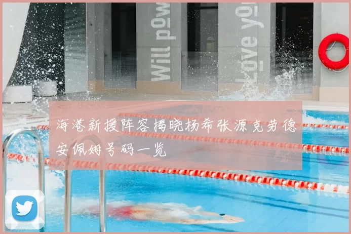 海港新援阵容揭晓杨希张源克劳德安佩姆号码一览