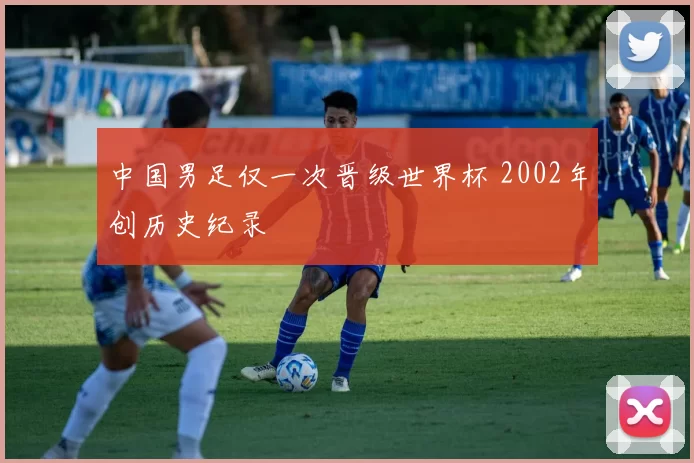 中国男足仅一次晋级世界杯 2002年创历史纪录